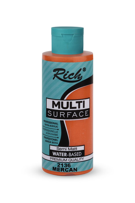 MULTI SURFACE ACRY.PAINT:120CC (MULTI ACR.PAINT/120C) - 2136