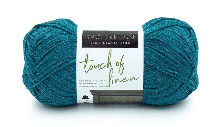 LINEN YARN:100GRx3B(300GRM) (LION/TOUCH OF LINEN) - PEACOCK