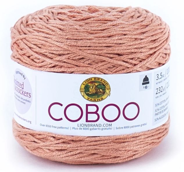 ACRY.YARN:100Gx3BL(300GR) (LION/COBOO) - 184A-PEACH