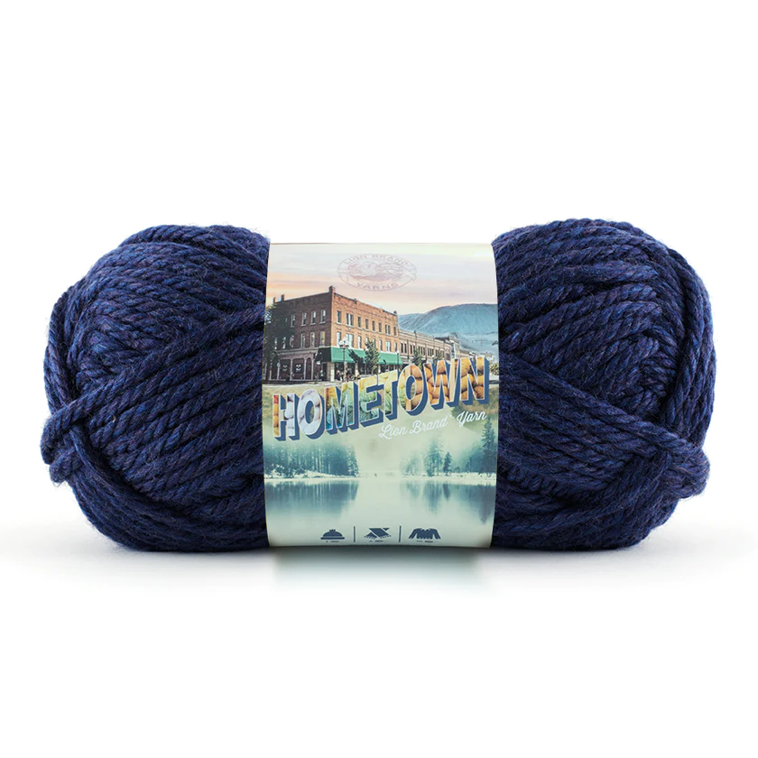 ACRYLIC YARN:142Gx3PC(426GRM) (LION/HOMETOWN) - SAN DIEGO NAVY