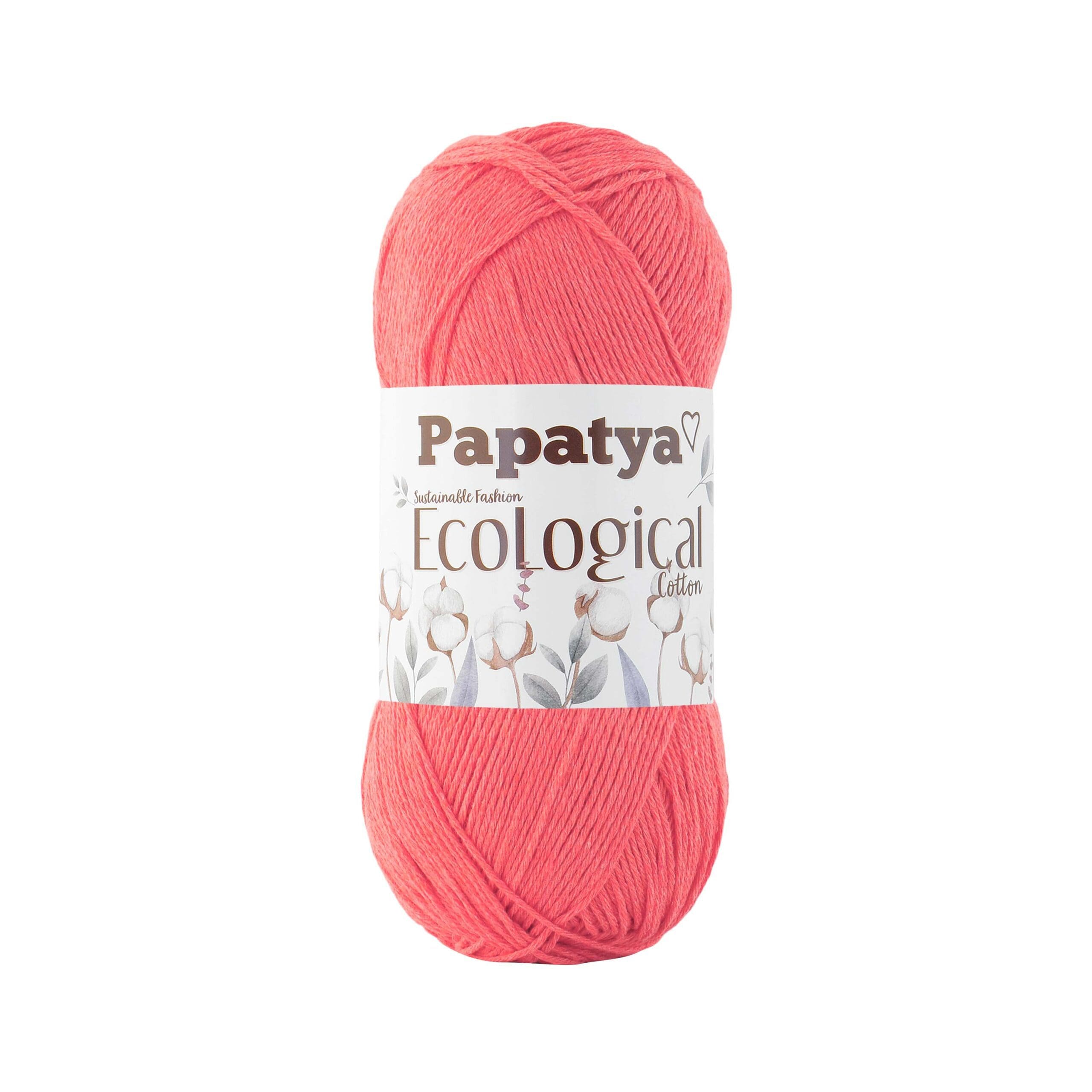 COTTON YARN:100Gx5BL(500GR) (PAPATYA/ECOLOGICAL) - 701