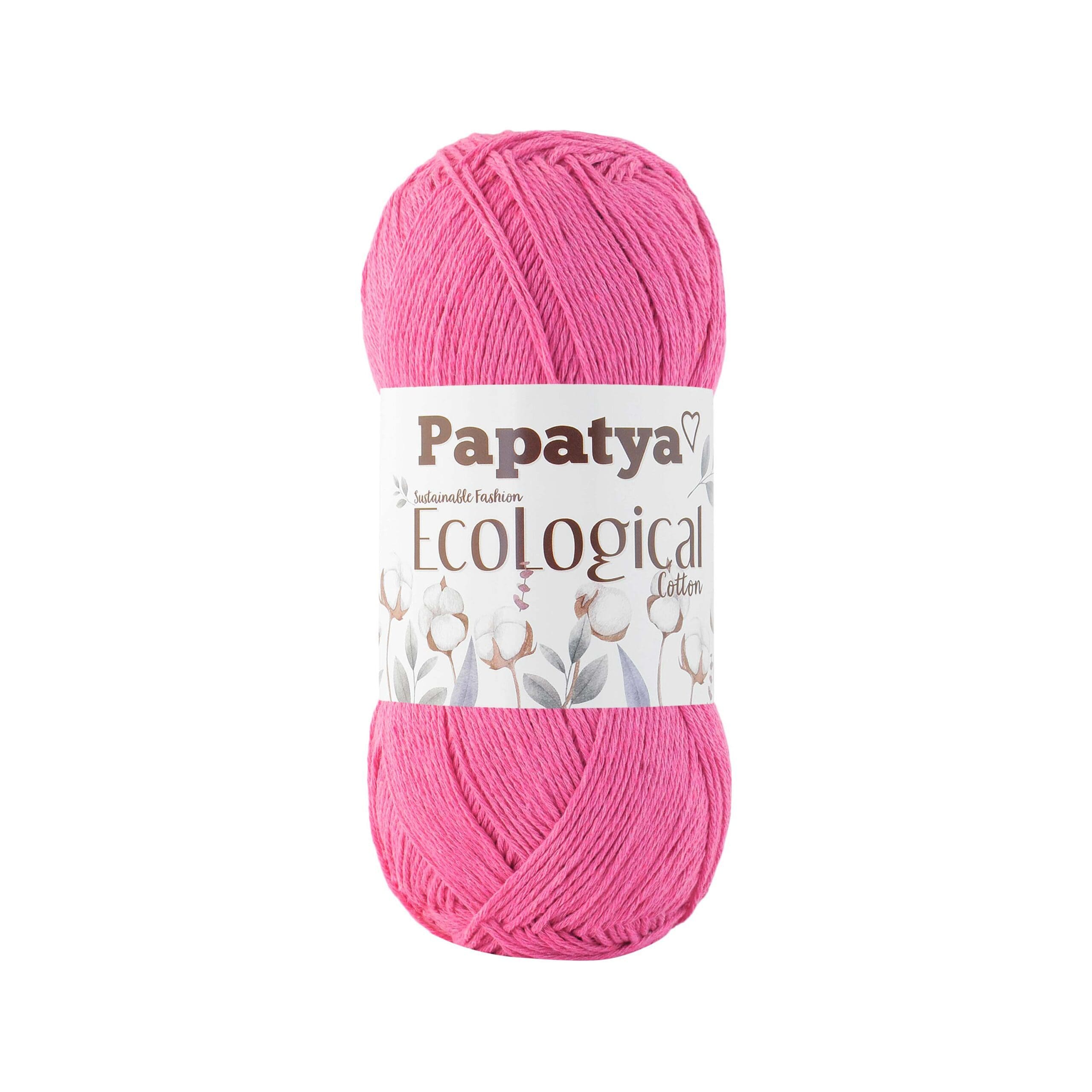 COTTON YARN:100Gx5BL(500GR) (PAPATYA/ECOLOGICAL) - 404