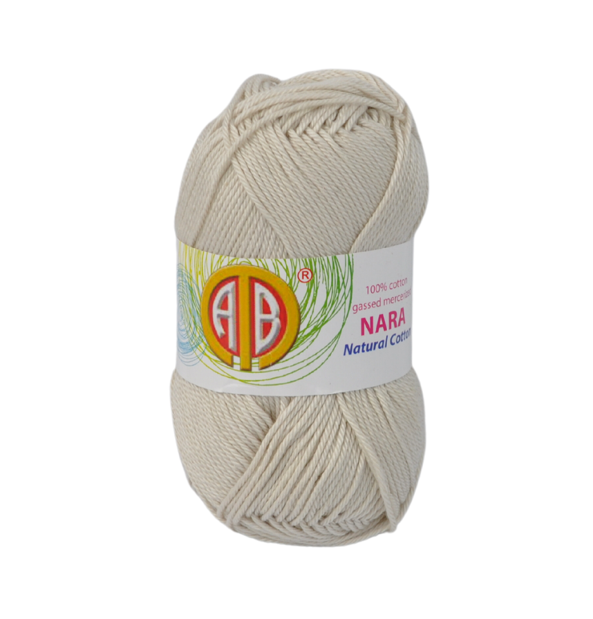 NATURAL COTT.YARN:50Gx10(500G) (NARA) - 517