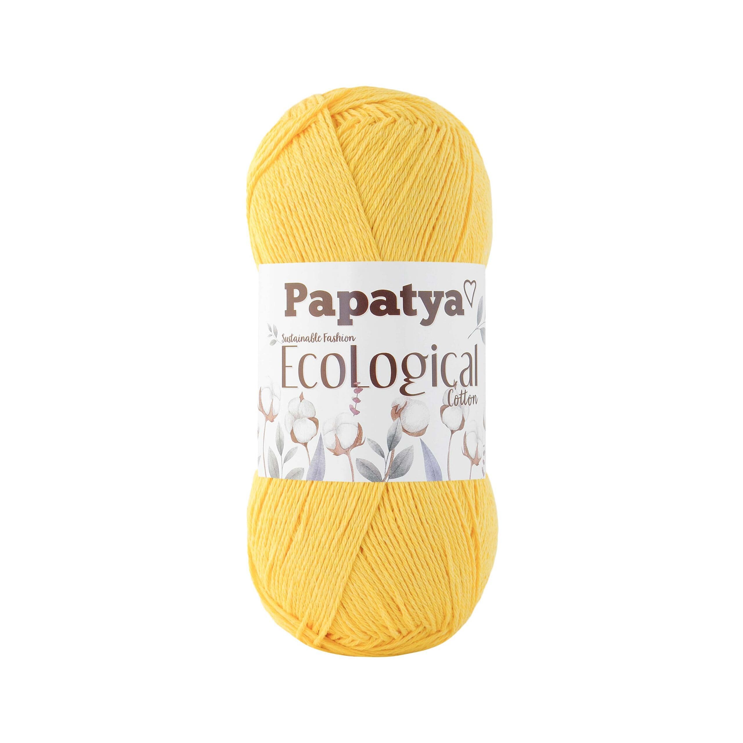 COTTON YARN:100Gx5BL(500GR) (PAPATYA/ECOLOGICAL) - 705