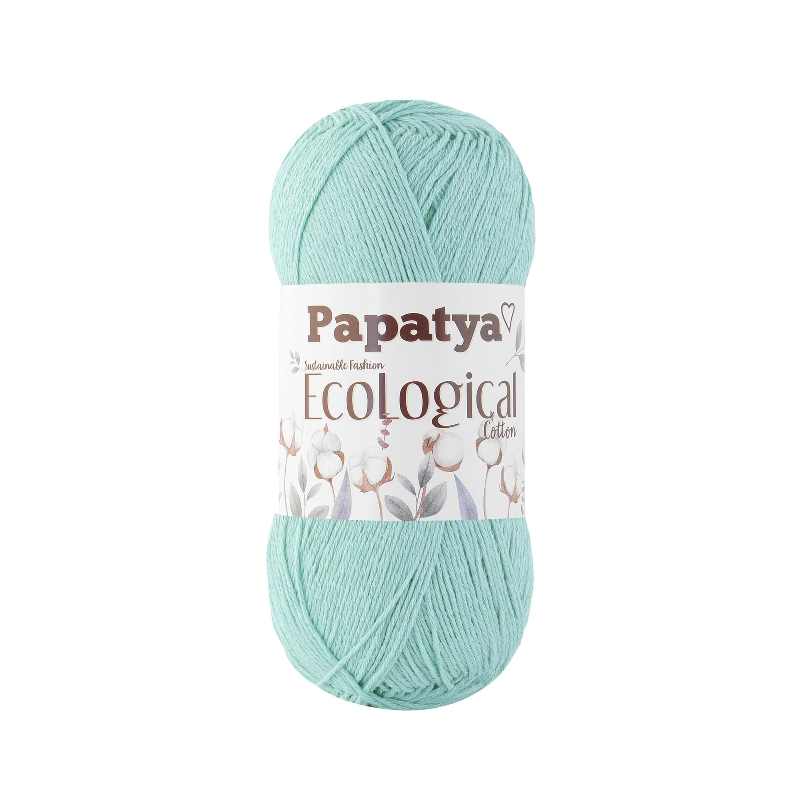 COTTON YARN:100Gx5BL(500GR) (PAPATYA/ECOLOGICAL) - 804