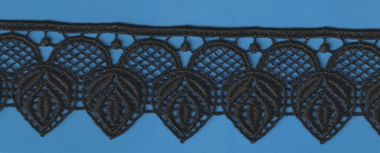 CHEM.CUT-LACE:15Yx4.38CM (MA64-1013) - Black