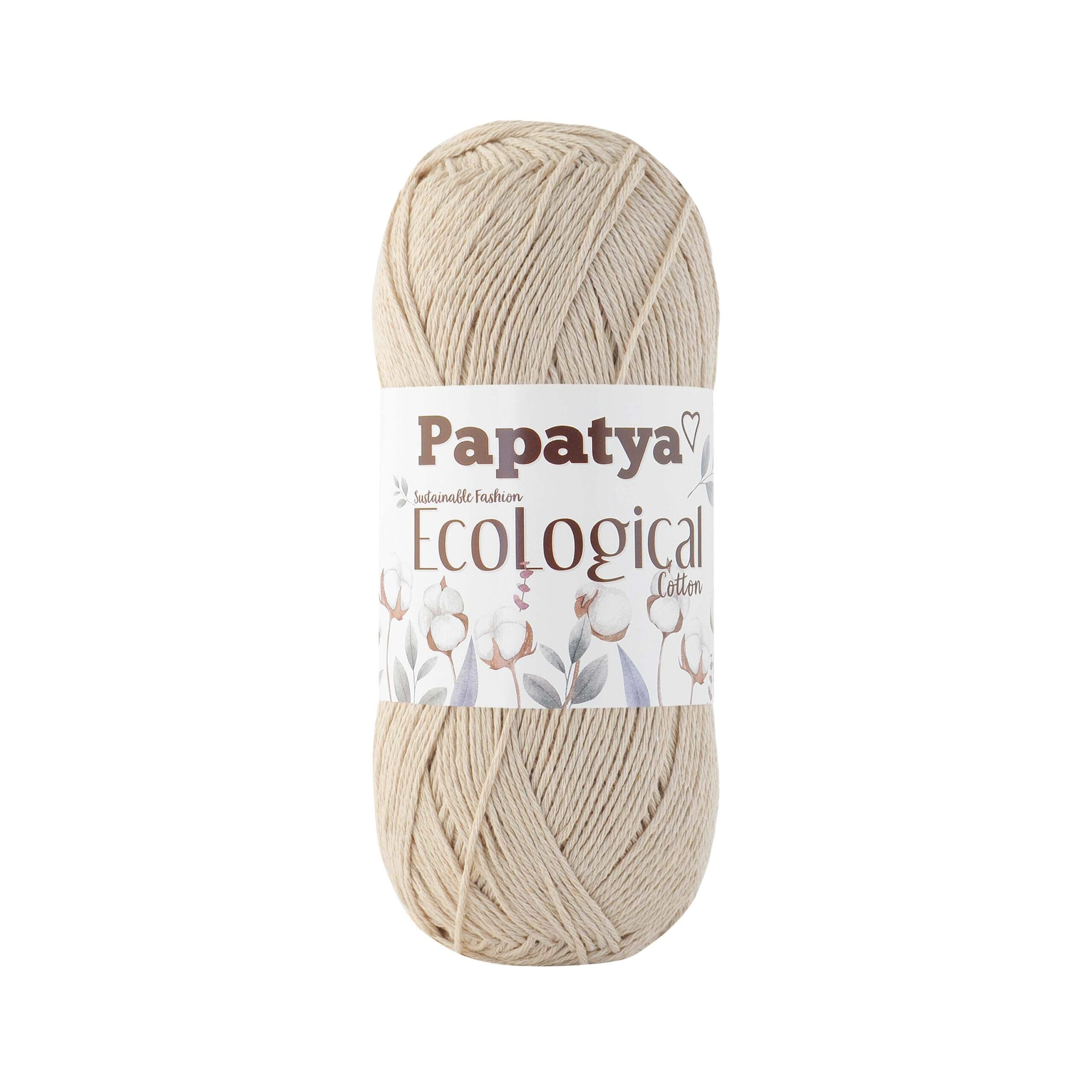 COTTON YARN:100Gx5BL(500GR) (PAPATYA/ECOLOGICAL) - 304