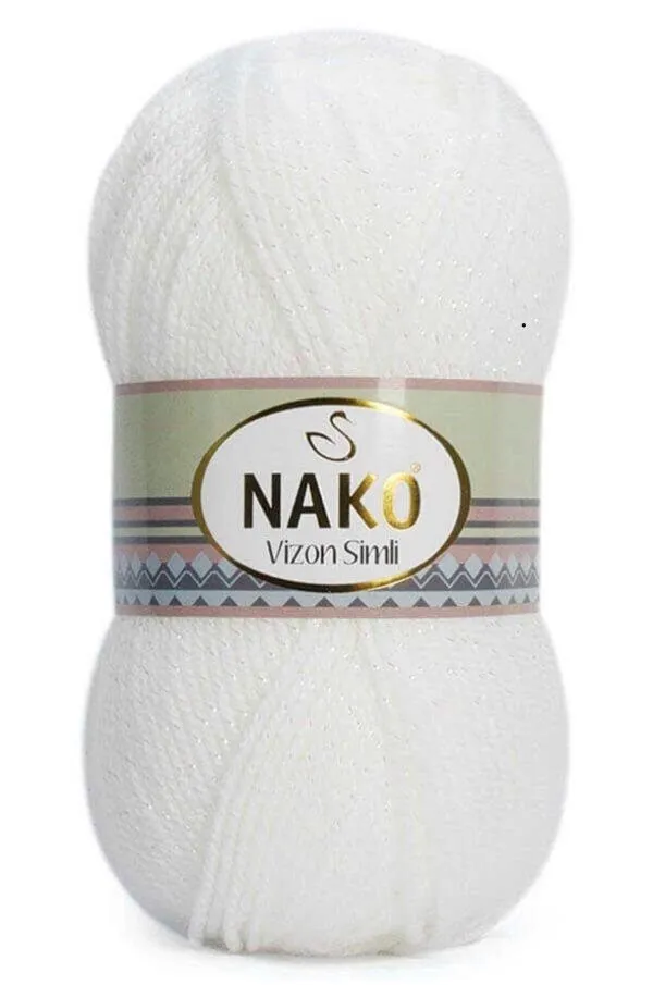 ACRY.WOOL YARN:5 BL (500G) (NAKO/VIZON SIMLI) - 208SE