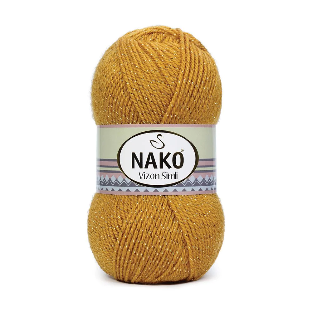 ACRY.WOOL YARN:5 BL (500G) (NAKO/VIZON SIMLI) - 10129