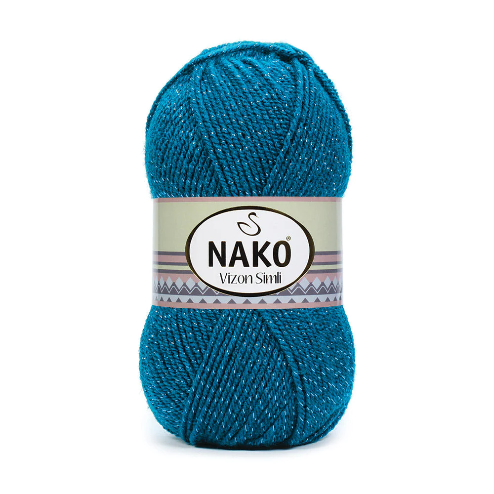 ACRY.WOOL YARN:5 BL (500G) (NAKO/VIZON SIMLI) - 10328MV