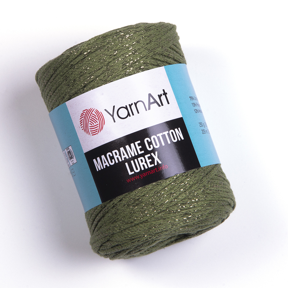 COT/POLY.YARN:250GRMx4PC(1KG) (Y-ART/COTTON LUREX) - 741