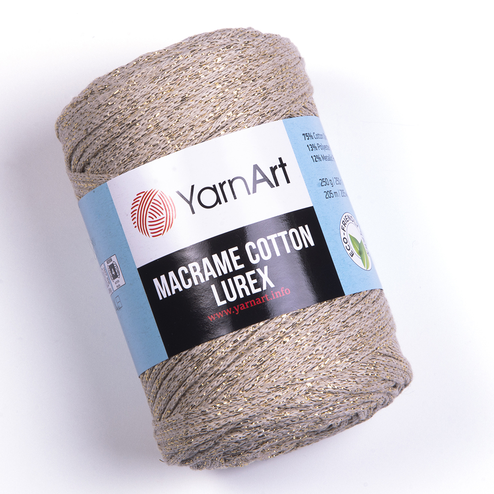 COT/POLY.YARN:250GRMx4PC(1KG) (Y-ART/COTTON LUREX) - 735