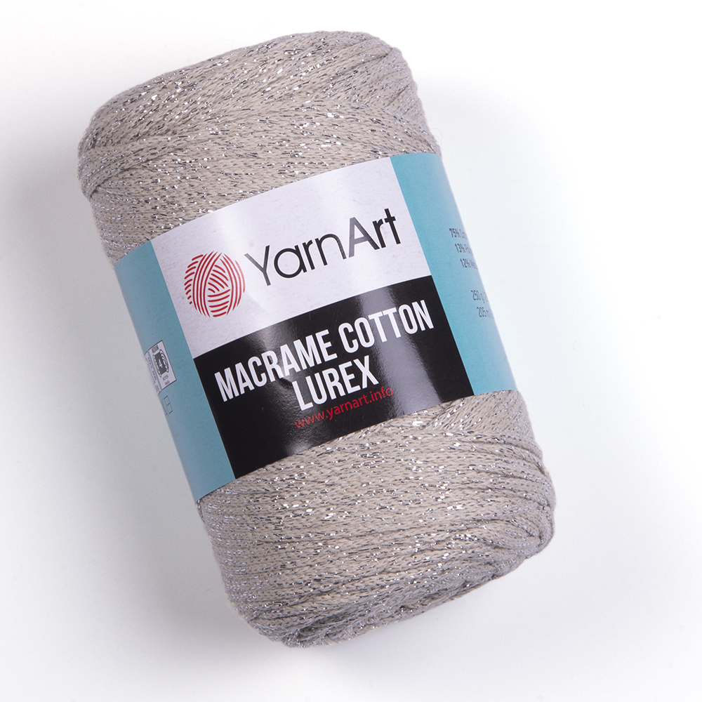 COT/POLY.YARN:250GRMx4PC(1KG) (Y-ART/COTTON LUREX) - 725