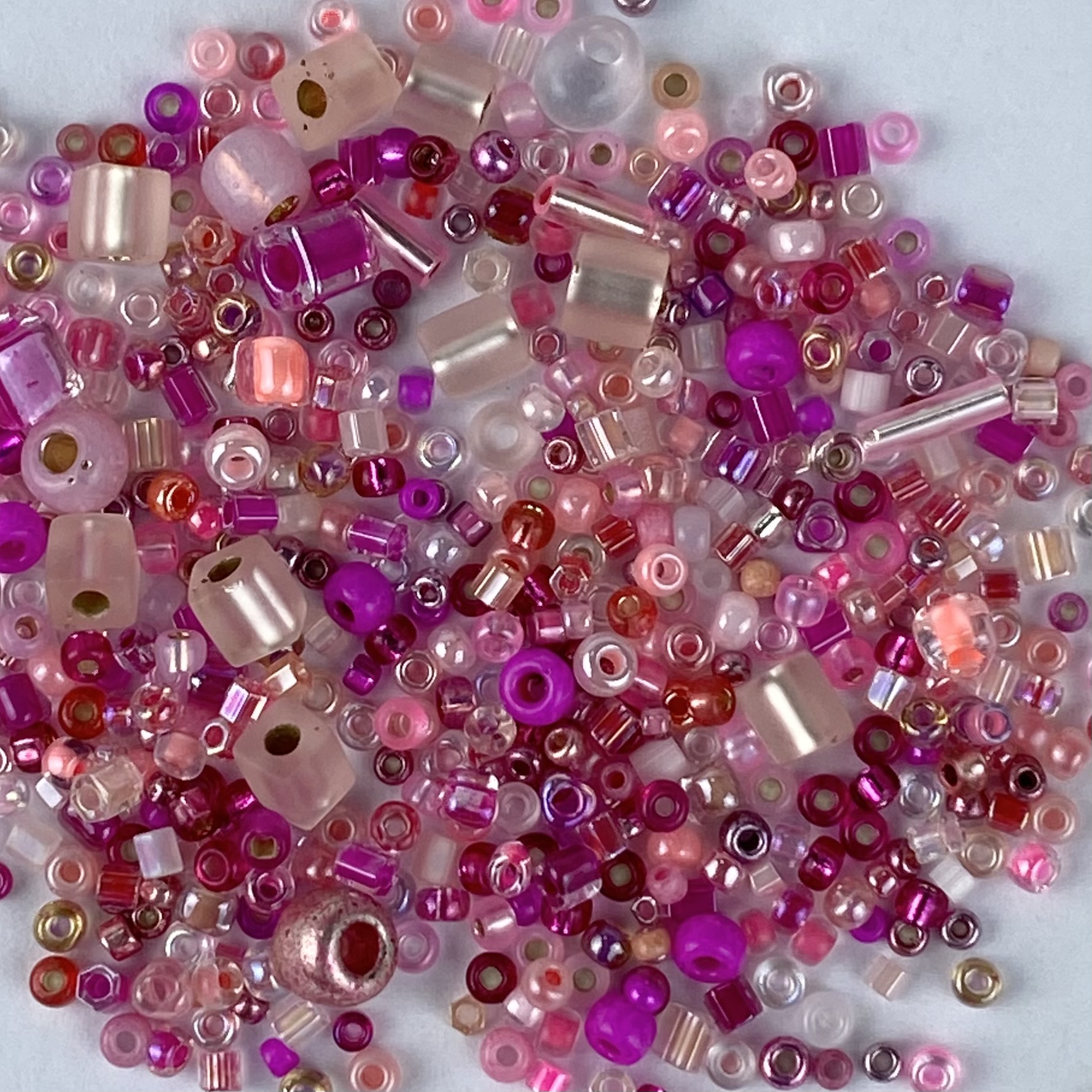 FANCY MIX BEADS:100GXx5PK(1/2) (MIXBEAD-1/2KG) - 3114