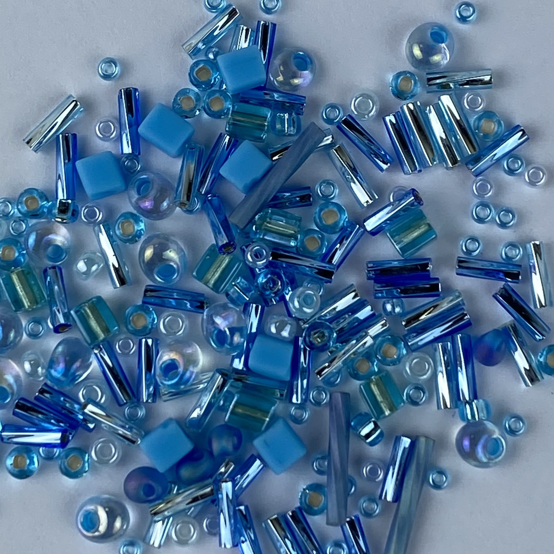 FANCY MIX BEADS:100GXx5PK(1/2) (MIXBEAD-1/2KG) - 3117