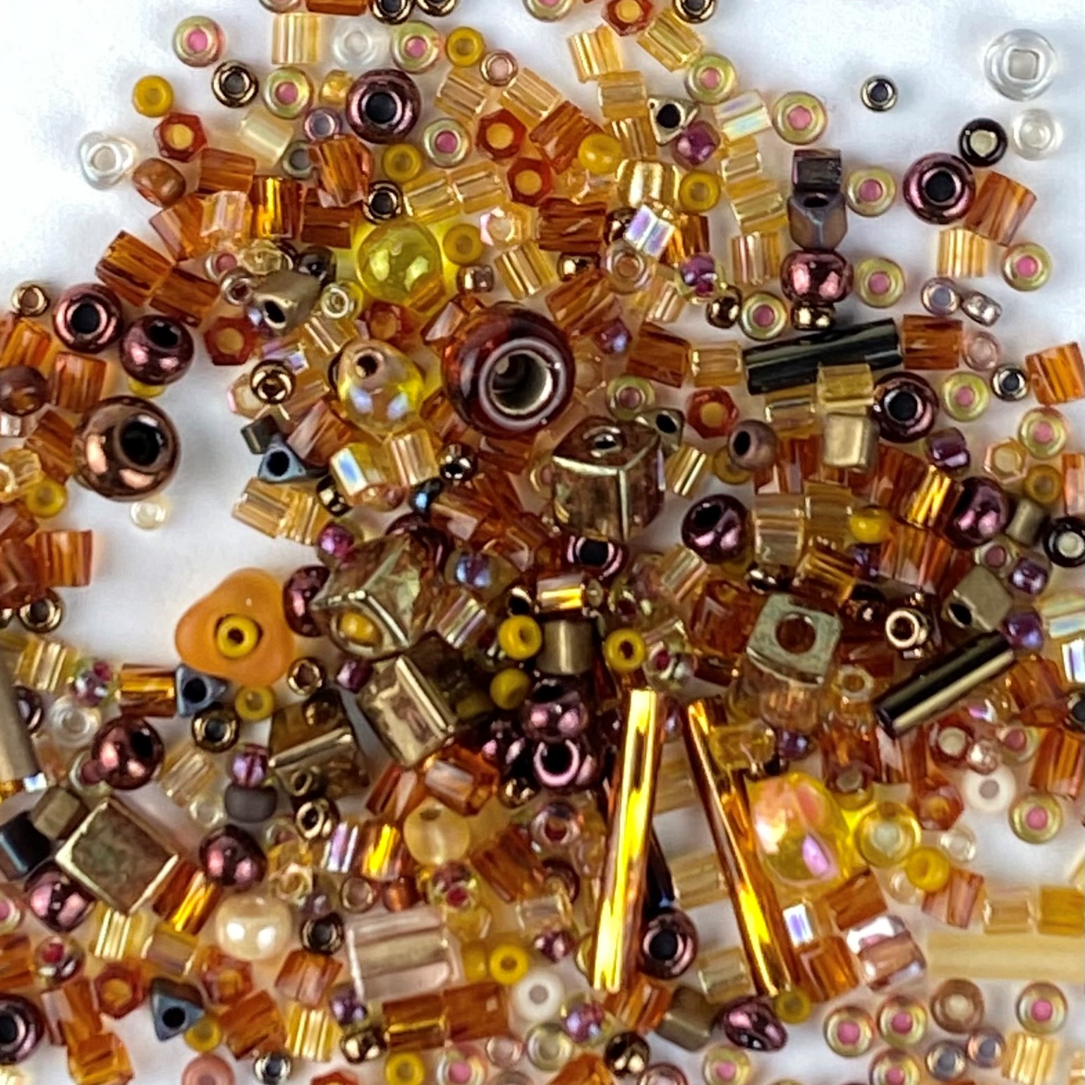 FANCY MIX BEADS:100GXx5PK(1/2) (MIXBEAD-1/2KG) - 3120