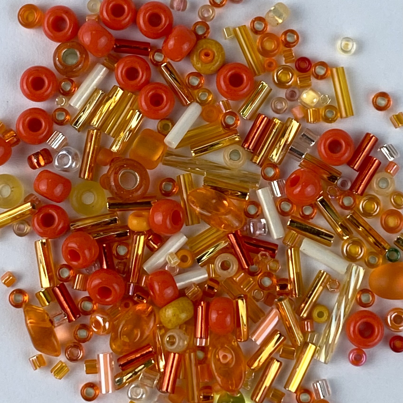 FANCY MIX BEADS:100GXx5PK(1/2) (MIXBEAD-1/2KG) - 3122