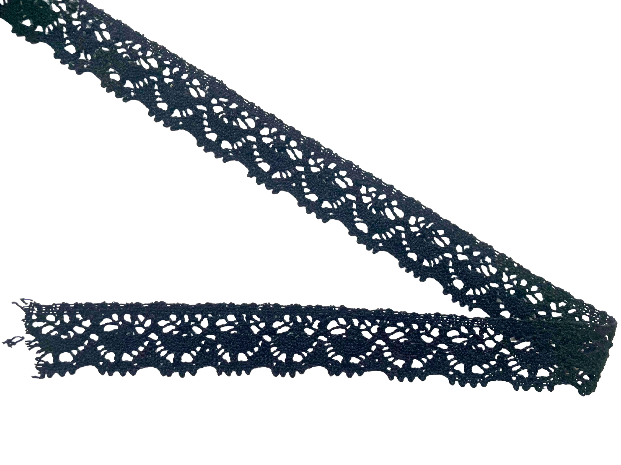 CROCHET LACE:15YDS (50301-1061) - Black