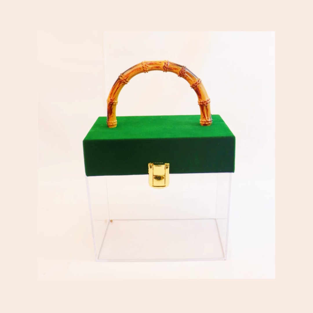 ACRY.GIFT BOX:17*10*16 (107/ACR.BOX) - Green