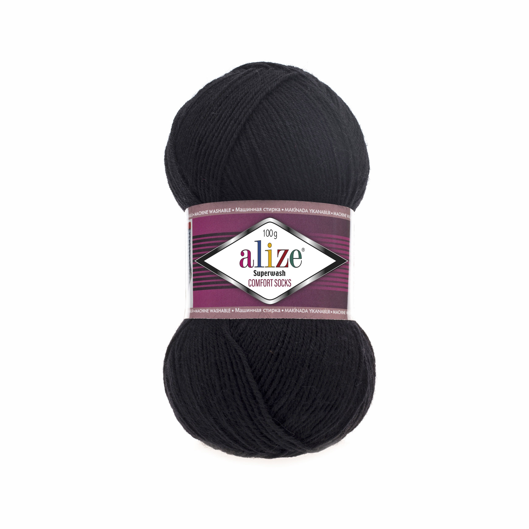 SW WOOL/POLY YARN:100Gx5(500GR) (ALIZE/S.WASH COMFORT) - 60