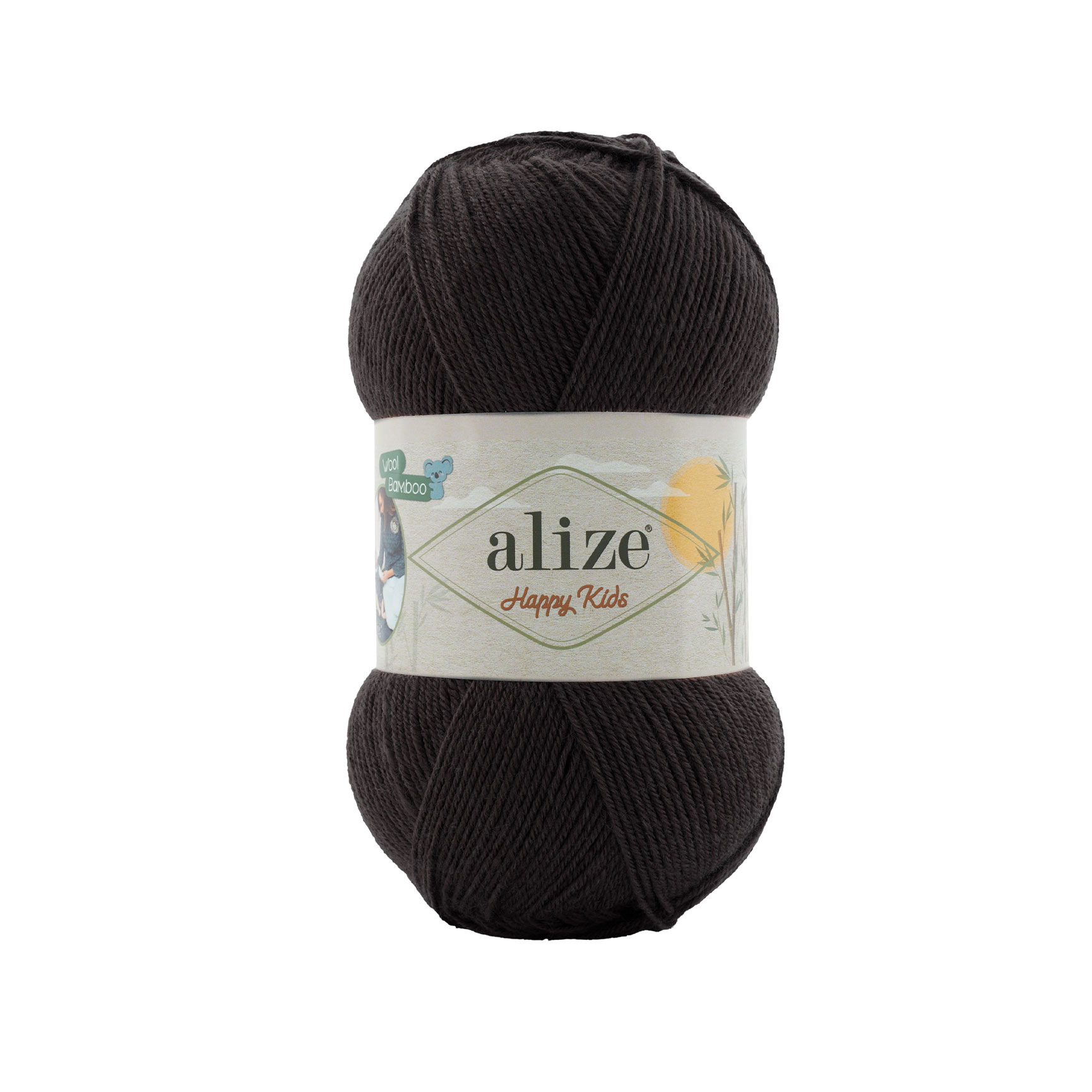 ACRY.WOOL YARN:100GRx5(500GRM) (ALIZE/HAPPY KIDS) - 60