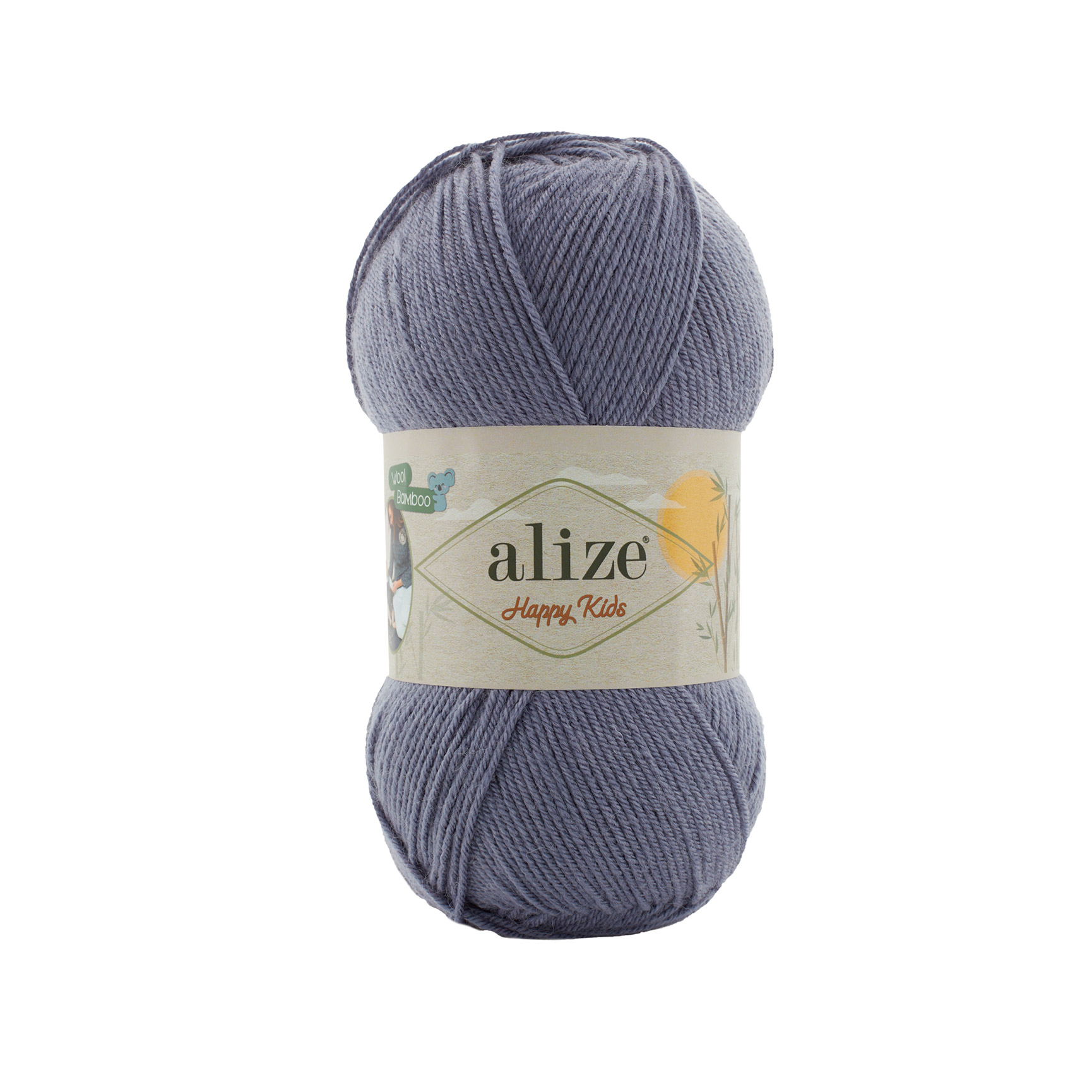 ACRY.WOOL YARN:100GRx5(500GRM) (ALIZE/HAPPY KIDS) - 236