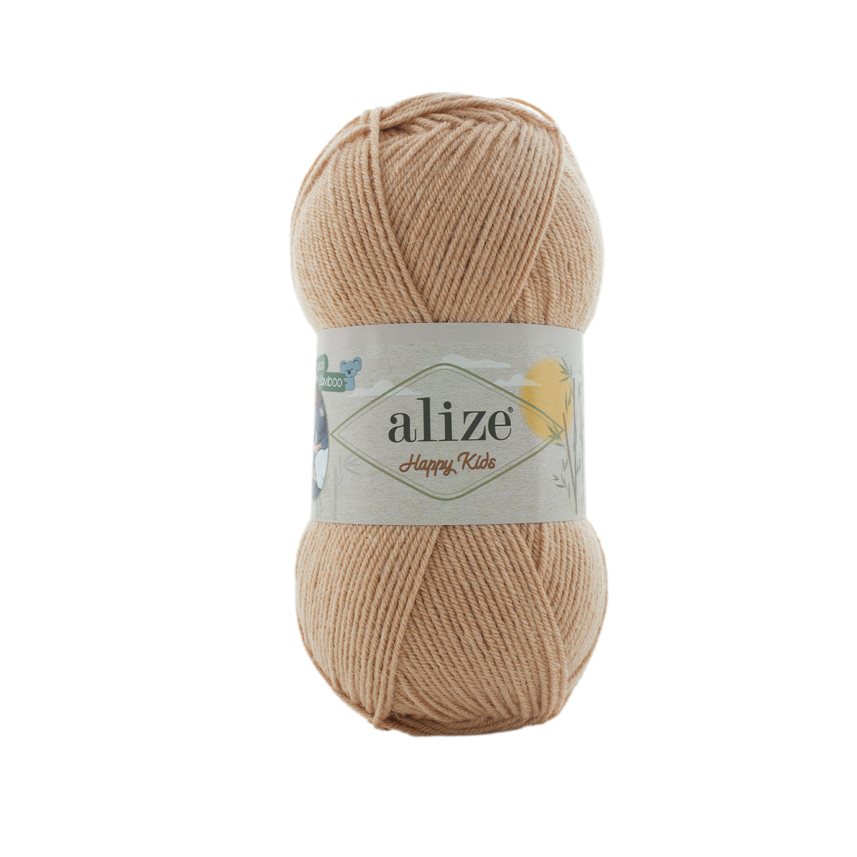 ACRY.WOOL YARN:100GRx5(500GRM) (ALIZE/HAPPY KIDS) - 580