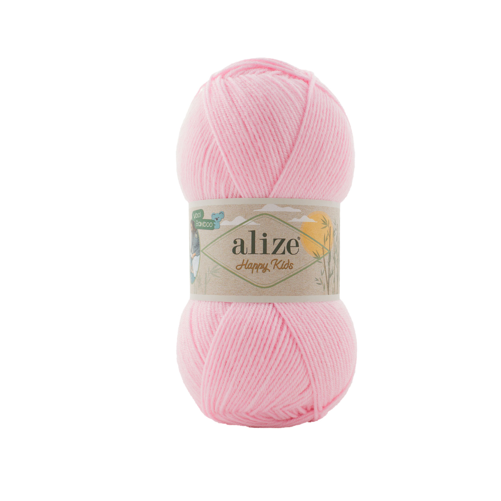 ACRY.WOOL YARN:100GRx5(500GRM) (ALIZE/HAPPY KIDS) - 185