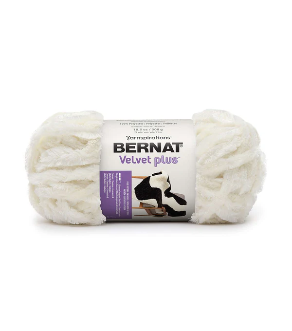 ACY.WOOL YARN:300Gx2B (600G) (BER/VELVET PLUS) - Cream