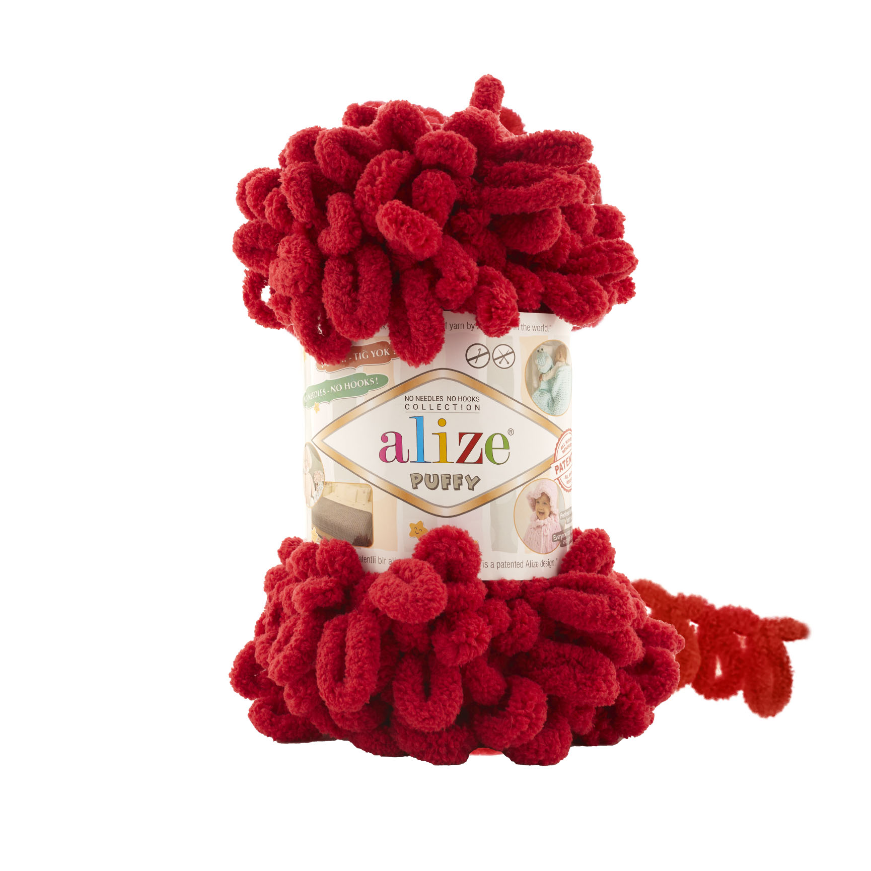 MICRO PL.YARN:5BLx100GR (500GM) (ALIZE/PUFFY) - 106