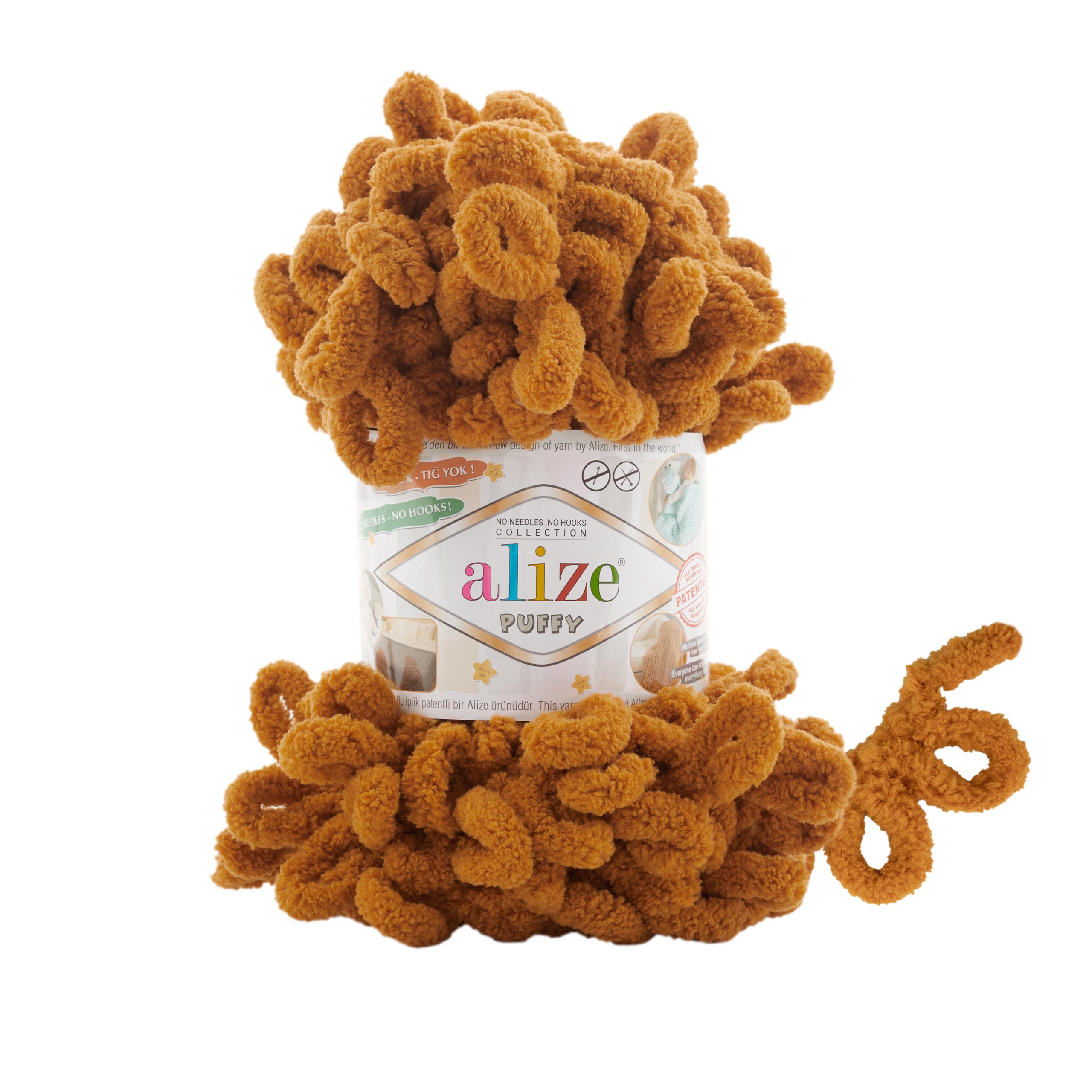 MICRO PL.YARN:5BLx100GR (500GM) (ALIZE/PUFFY) - 775