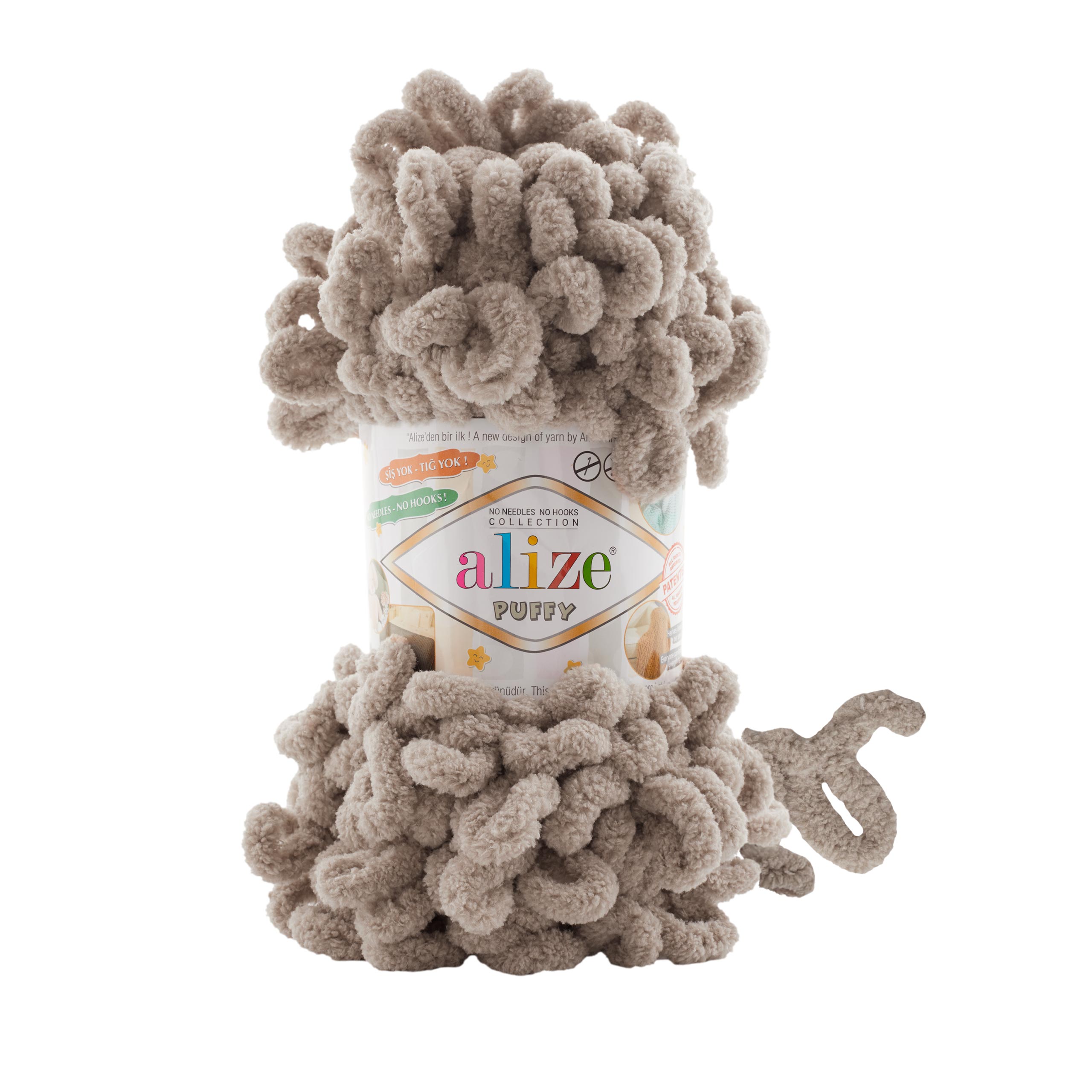 MICRO PL.YARN:5BLx100GR (500GM) (ALIZE/PUFFY) - 72