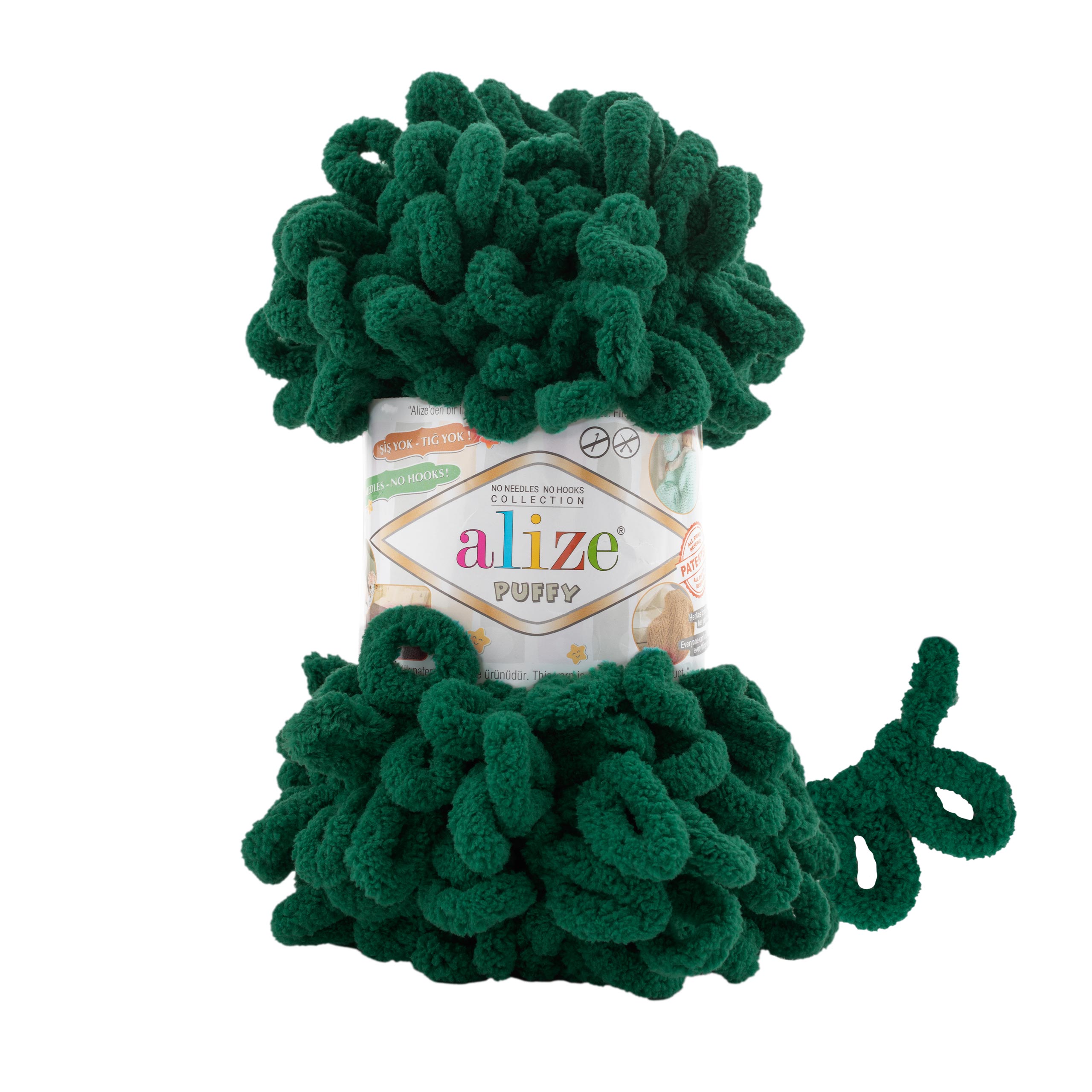 MICRO PL.YARN:5BLx100GR (500GM) (ALIZE/PUFFY) - 30