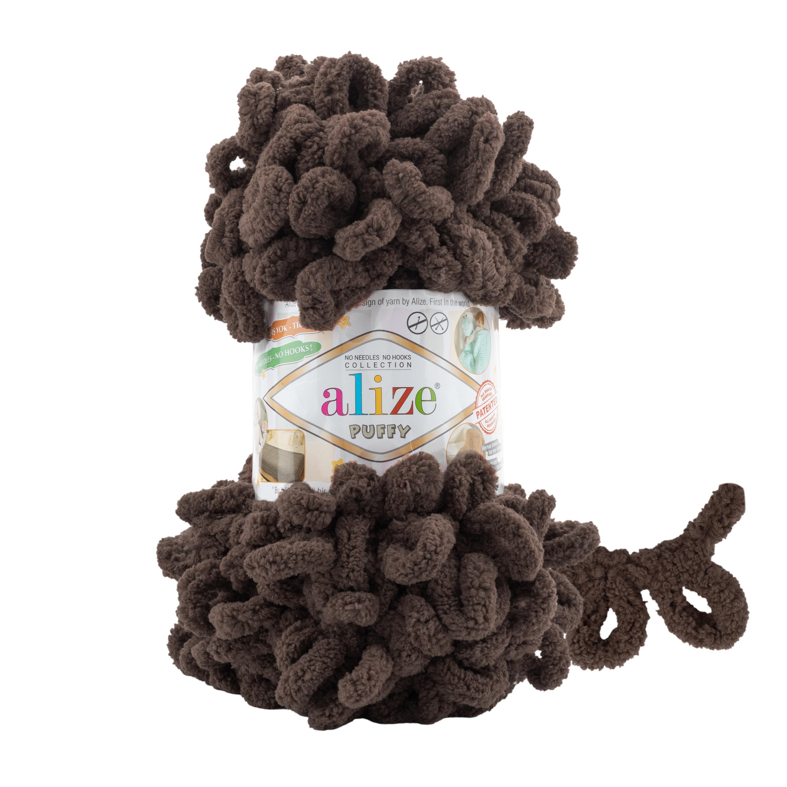 MICRO PL.YARN:5BLx100GR (500GM) (ALIZE/PUFFY) - 534