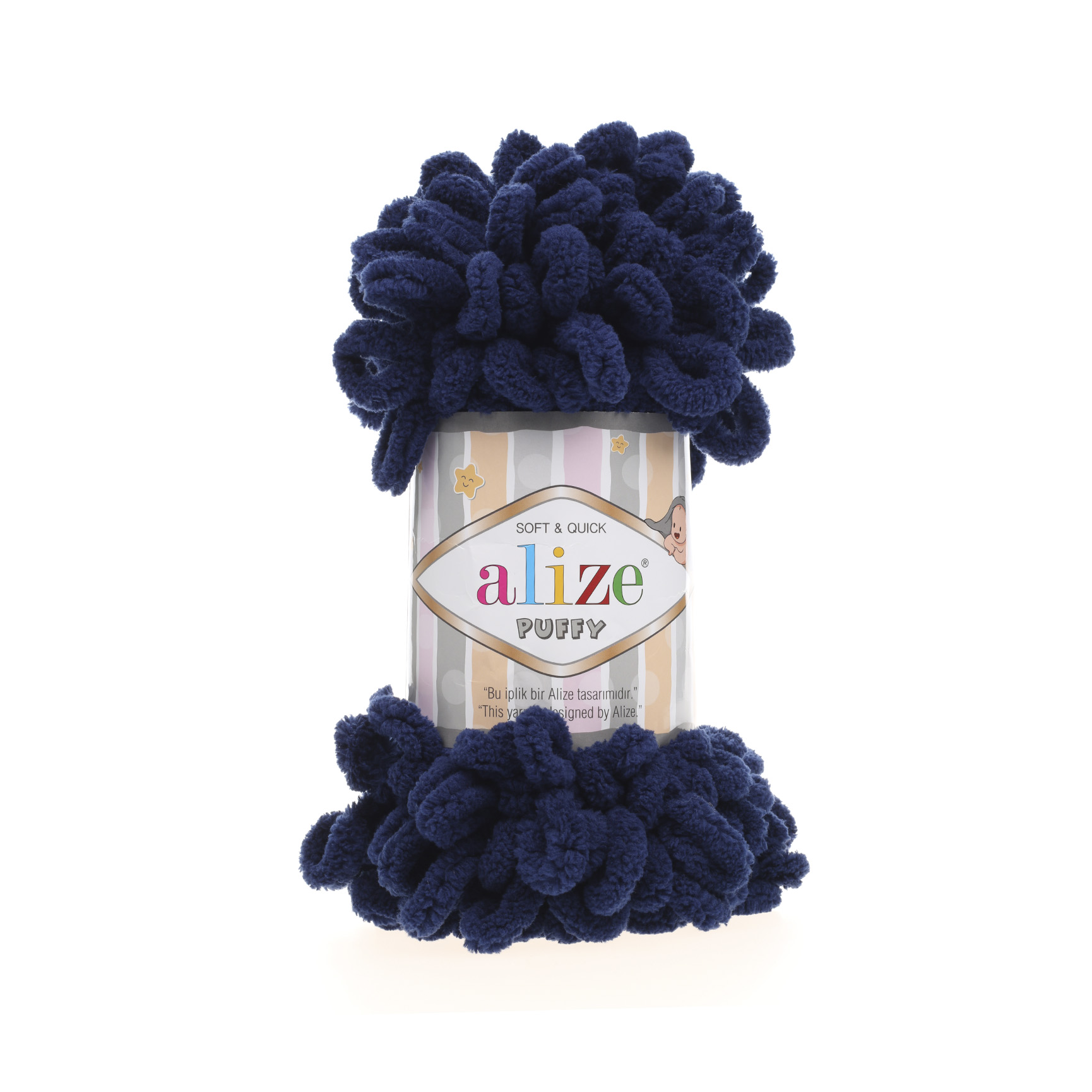 MICRO PL.YARN:5BLx100GR (500GM) (ALIZE/PUFFY) - 58