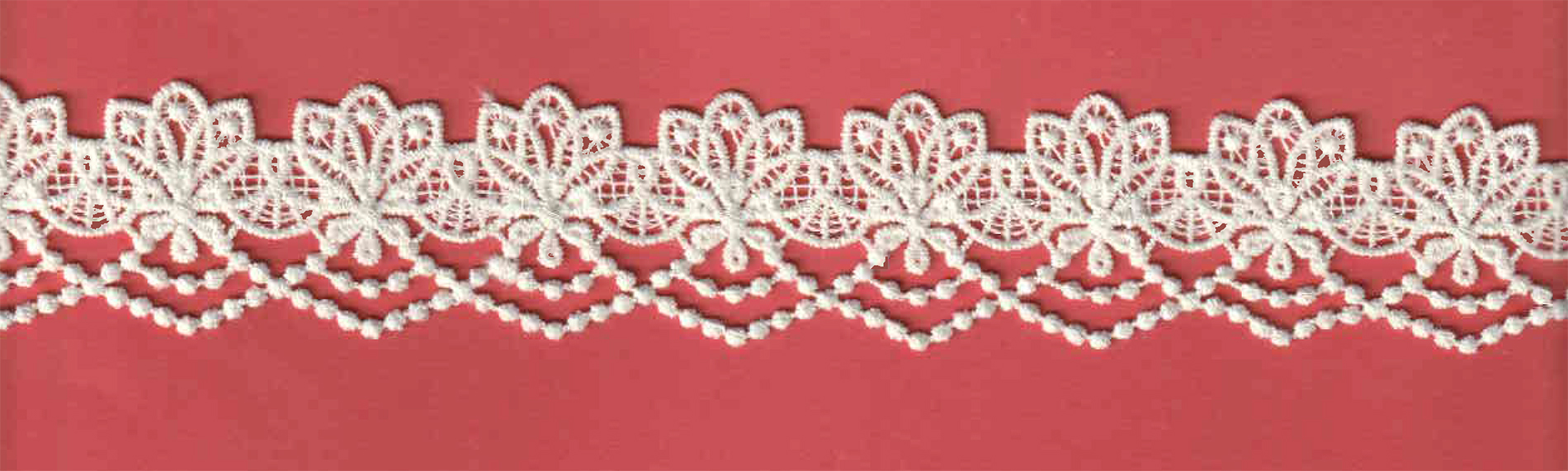 GUIPURE LACE:3CMX10YDS (A3504) - Beige