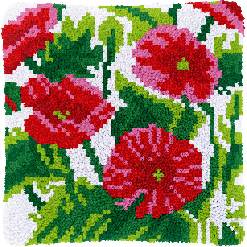 LATCH HOOK KIT:40X40CM (DDX-LATCHHOOK) - DDX0134