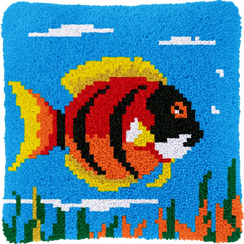 LATCH HOOK KIT:40X40CM (DDX-LATCHHOOK) - DDX0048