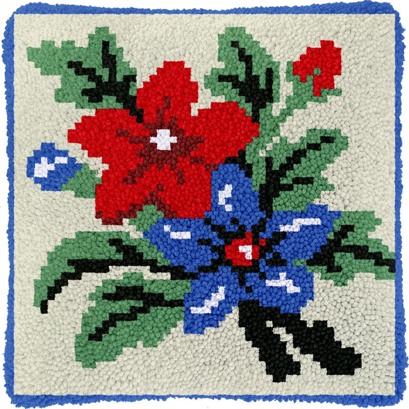 LATCH HOOK KIT:40X40CM (DDX-LATCHHOOK) - DDX0011