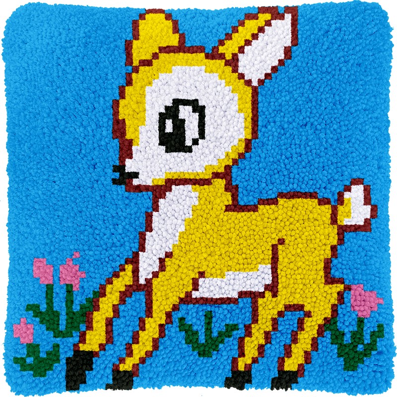 LATCH HOOK KIT:40X40CM (DDX-LATCHHOOK) - DDX0019