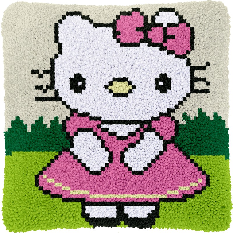 LATCH HOOK KIT:40X40CM (DDX-LATCHHOOK) - DDX0038