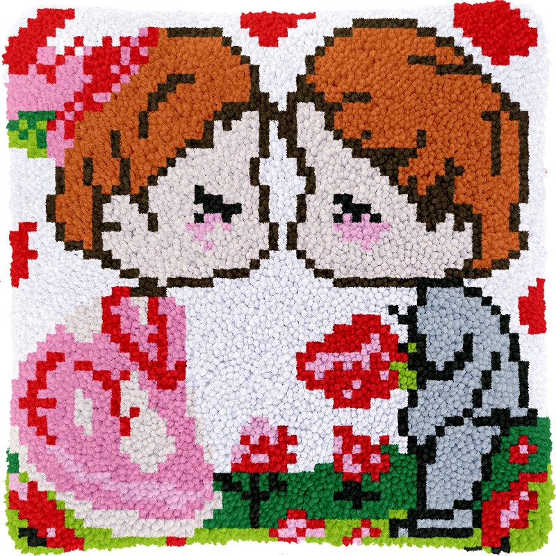 LATCH HOOK KIT:40X40CM (DDX-LATCHHOOK) - DDX0094