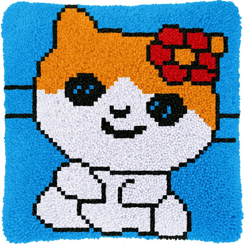 LATCH HOOK KIT:40X40CM (DDX-LATCHHOOK) - DDX0021