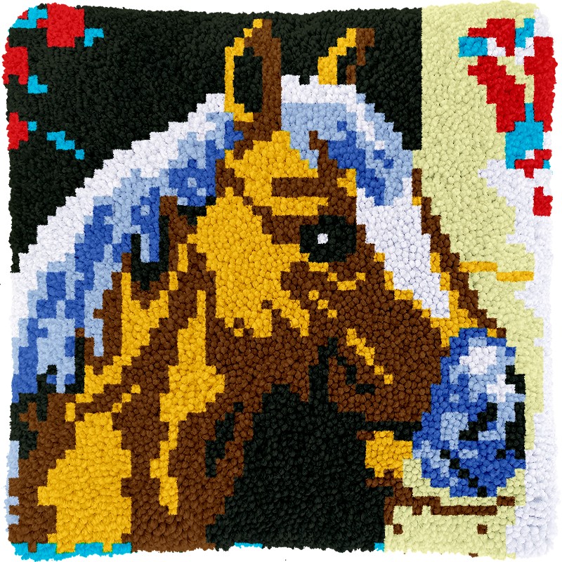 LATCH HOOK KIT:40X40CM (DDX-LATCHHOOK) - DDX0025