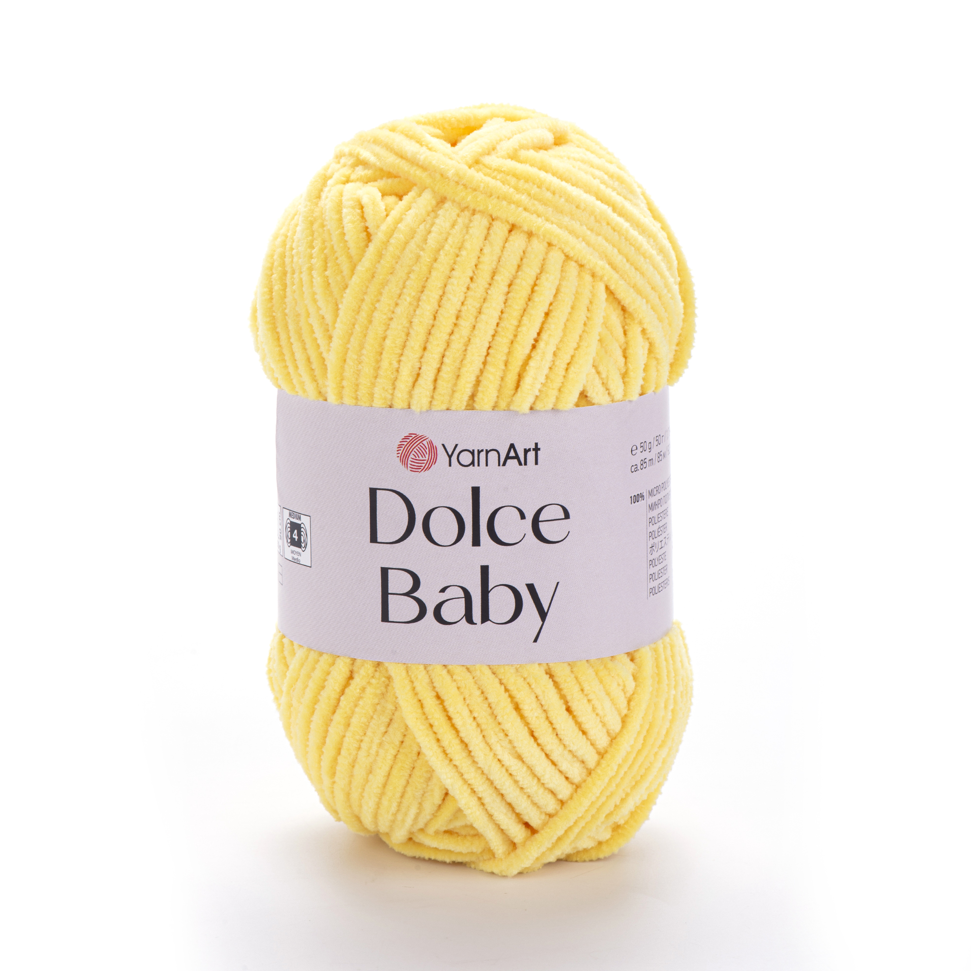 MICRO.POLY YARN:50GRx5(250GR) (Y-ART/DOLCE BABY) - 761