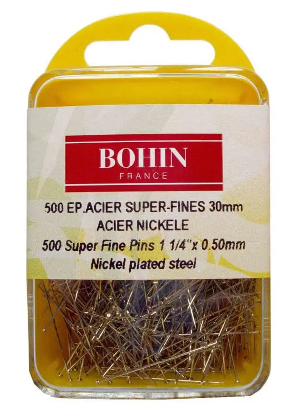 SUPER FINE PINS,500PCS/CASE (BOHIN/44912)
