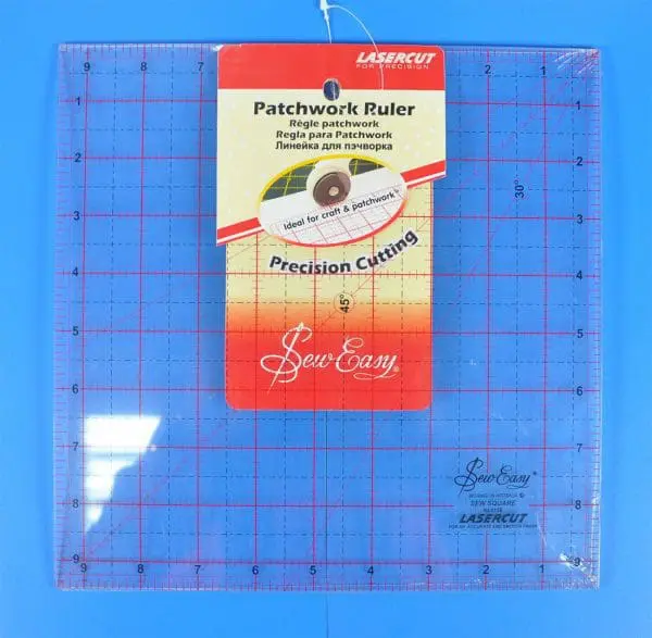 PATCH WORK RULER:SQ:9-1/4" (NL4158)