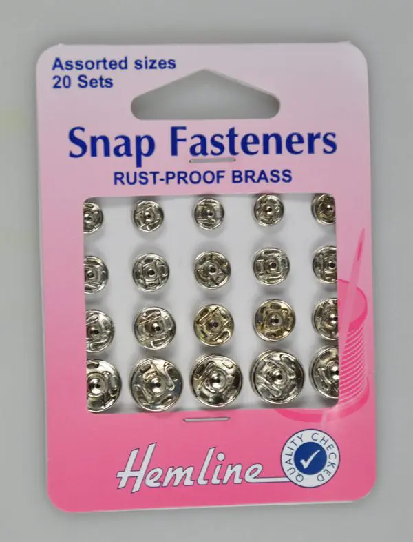 SNAP FASTNERS:5CRD/PKT (420.99)