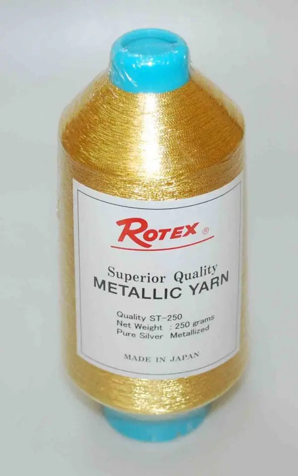 METALLIC YARN:250GRM:"ROTEX" (ST-250/GOLD)