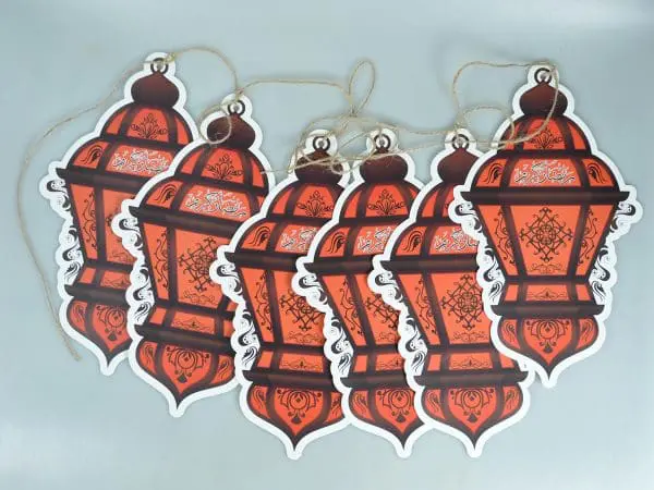 DECORATION W/STRINGS:6PC (A427/22)